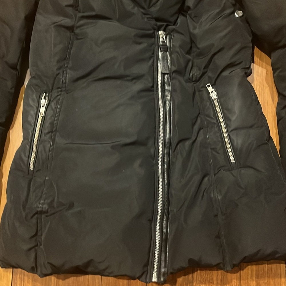 Mackage Black Down Coat Authentic and in excellent condition sz M - Picture 10 of 11